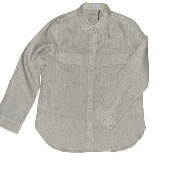 BABATON Fr ARITZIA 100% linen shirt size medium NWT - Picture 3 of 13